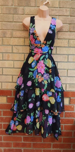 Topshop floral on sale pinafore dress