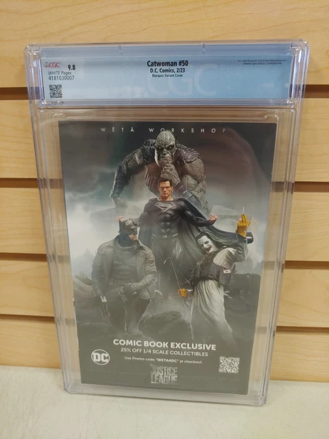 Catwoman #50 CGC 9.8 David Marquez Batman / Spawn Variant Cover DC Comics 2022 2