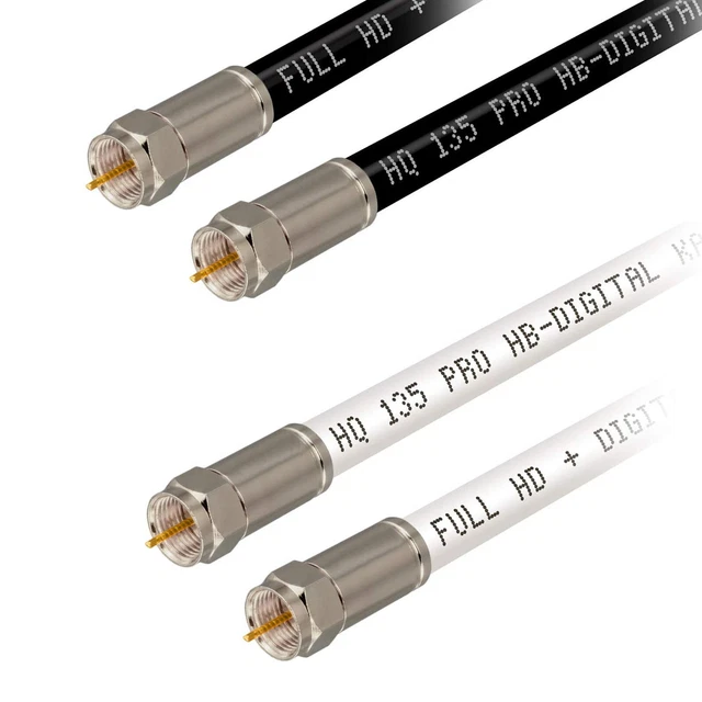 Arli Antennenkabel Sat Kabel 20m Satellitenschüssel Digital