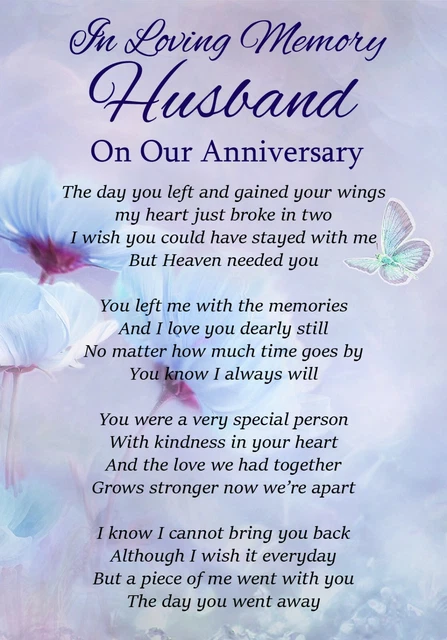 Stampa Di Poesia Commemorativa: Perdita Del Figlio, Del Fratello, Del Marito (file Digitale) - Italia - Foto 6