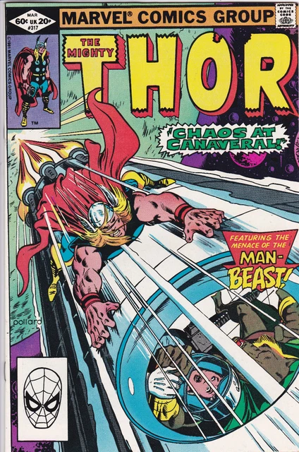 Thor (Mighty) #317, Vol. 1 (1966-2011) Marvel Comics