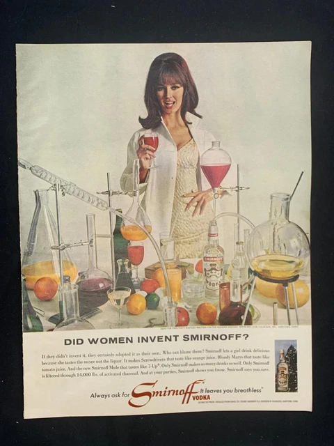 Magazine Ad* - 1965 - Smirnoff Vodka - (#4)