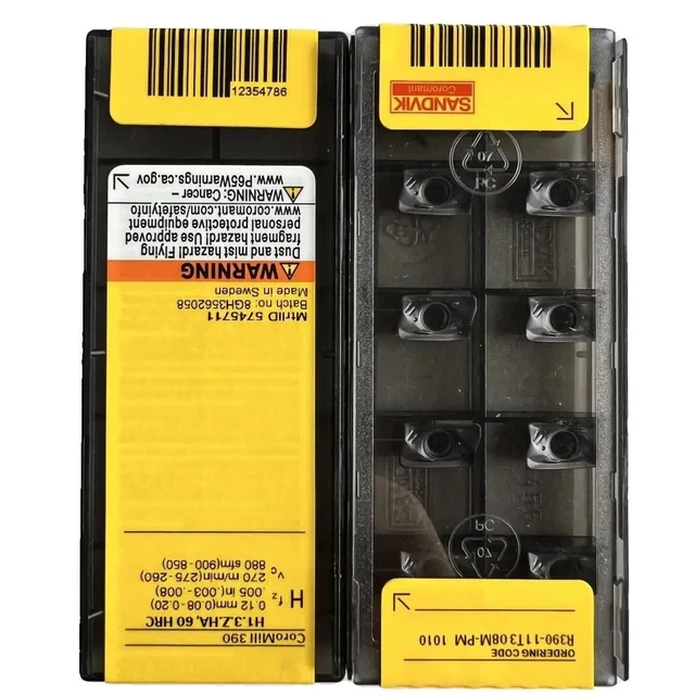 Hunricho Inserts En Carbure 10 Pièces/boîte MGMN150-G 1,5 Mm