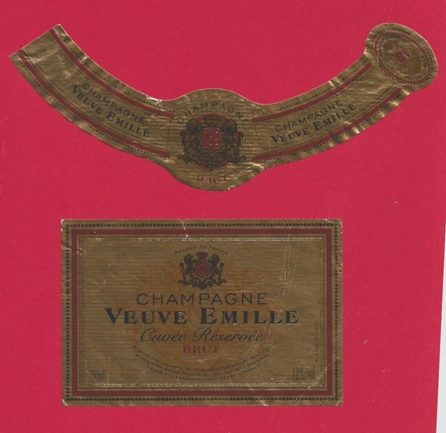 RARE contre étiquette vin domaine de la Romanée Conti wine