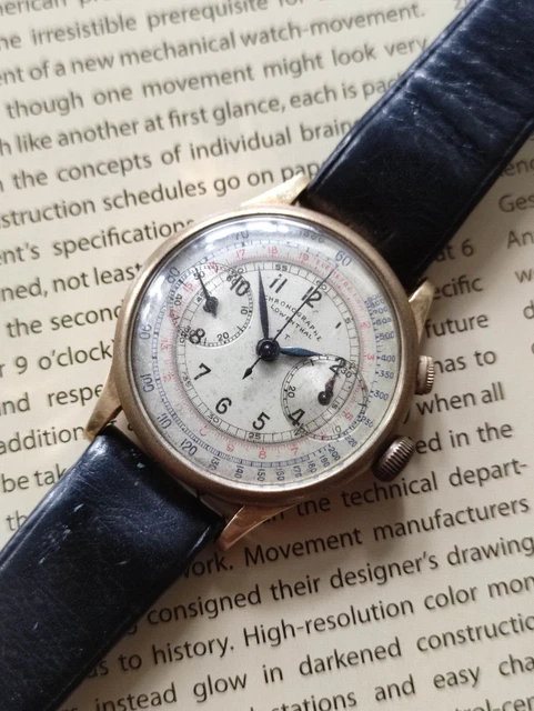 Montre Chronographe Talgo Sans Bracelet - À Réviser Ou Pour Pièces - Homme - Occasion