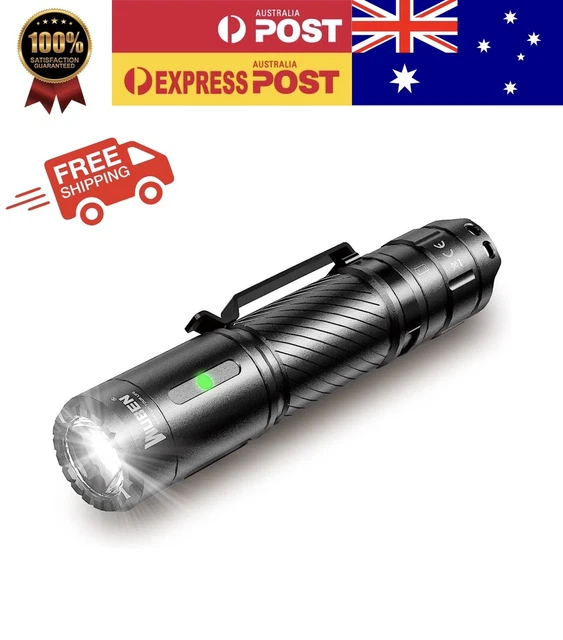 WUBEN C3 Rechargeable Flashlight 1200 Lumens, Type-c Charging, Water Resistant