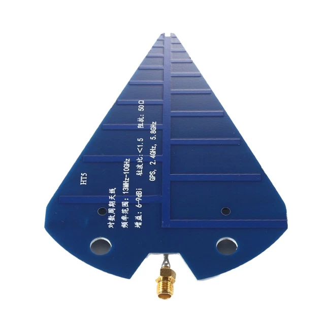 EJ.life Antenne log périodique UWB Antenne Log Périodique Carte de Circuit Imprimé Ultra Large