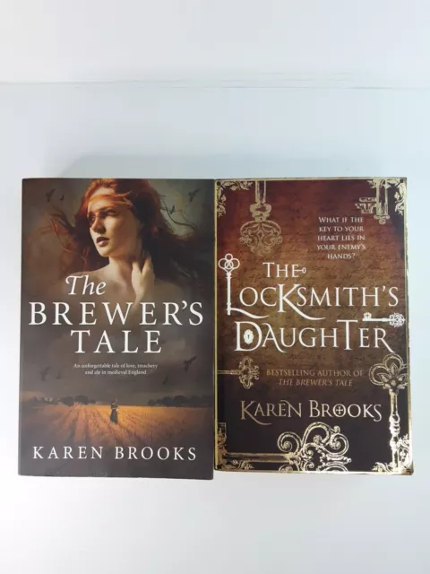 The Brewer's Tale & The Locksmith's Daughter by Karen Brooks (2 books)