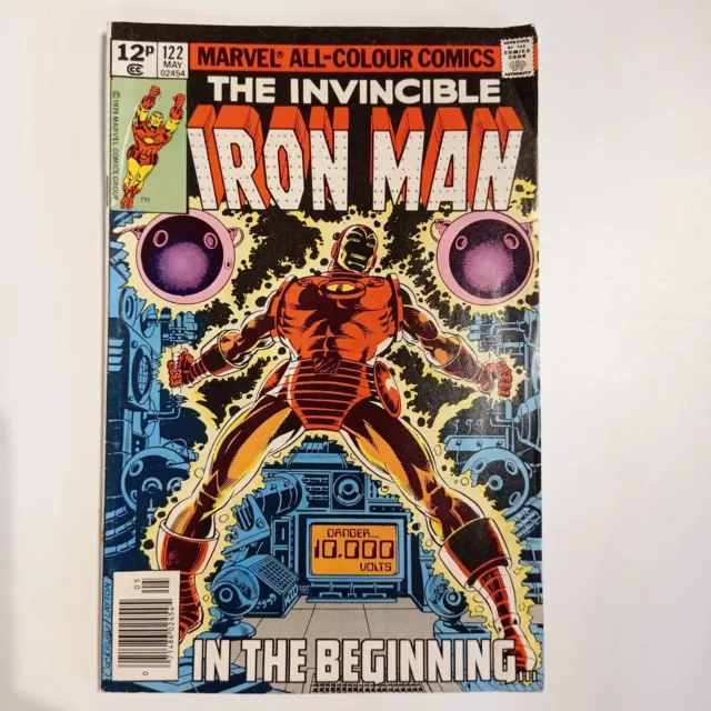 The Invincible Iron Man #122 In The Beginning May 1979 Marvel Comic 12p Vintage