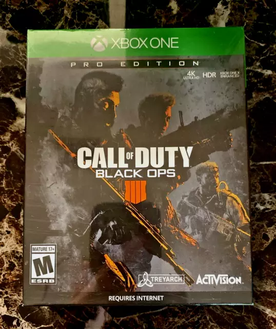 Call of Duty Black Ops 4 Pro Edition Xbox One Steelbook  Factory Sealed