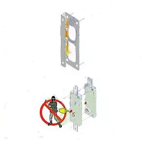 Piastra Interna Di Sicurezza X Serratura Basculante Disec