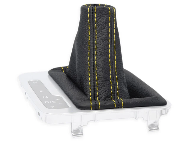 Soufflet Levier De Vitesse Cuir Noir Pour VW Touareg 2 DSG 2010-2016 - Neuf Avec Garantie