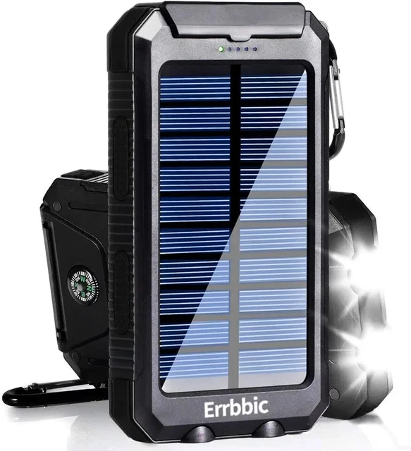Portable Charger Solar Power Bank Super 20000mAh USB for Phone Fast Charging USA Portable Charger Solar Power Bank Super 20000mAh USB for Phone Fast Charging USA