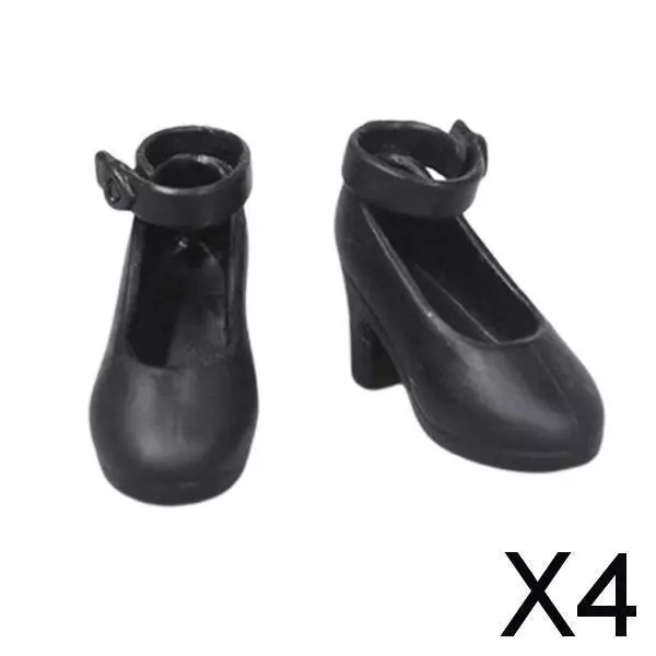 4X Chaussures De Poupée En Plastique Pour Fille Blythe //Azone