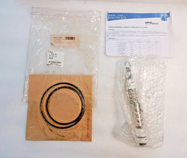 Service Kit Fpm Unique Double Seat 63 5 76 Dn65 80 Plug Set Up 1 And 15 9611921564