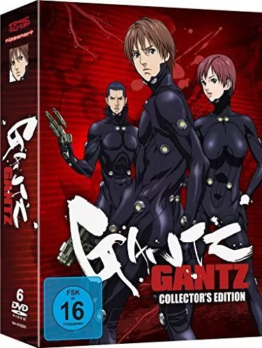 Gantz Gesamtausgabe Inkl. Booklet & Postkarten-Set Collectors Edition Dvd