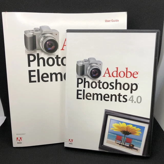 ELEMENTS 4.0 2005 Serial Number Incl. Windows XP Disc VGC w