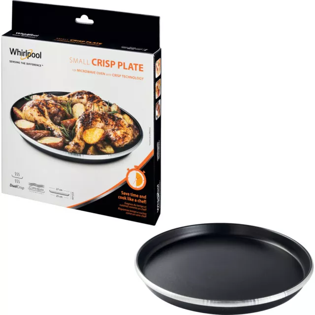 PIATTO CRISP WHIRLPOOL PER MICROONDE DIAMETRO 25cm 27cm AVM250