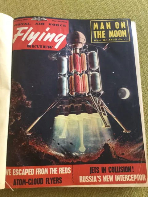 RAF Flying Review, Bound 12 Issues 1954 (jan - dec)