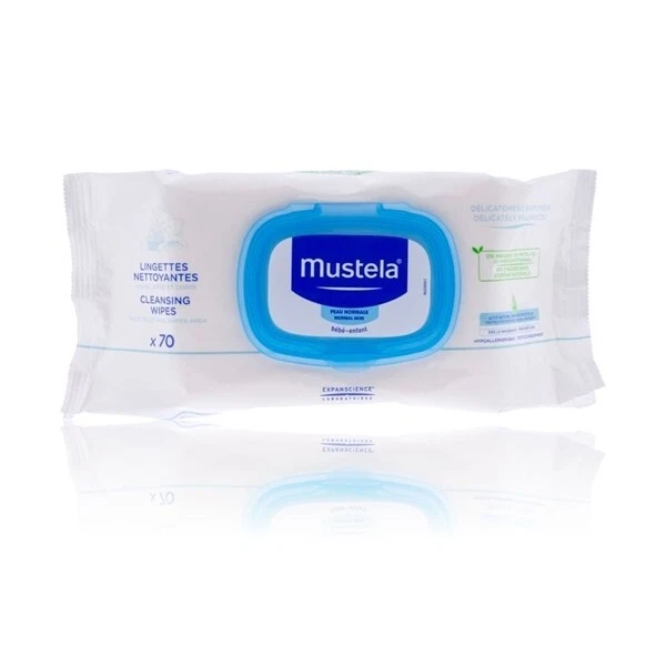 Mustela - Toallitas Limpiadoras Con Perfume (70 Toallitas Recambio)