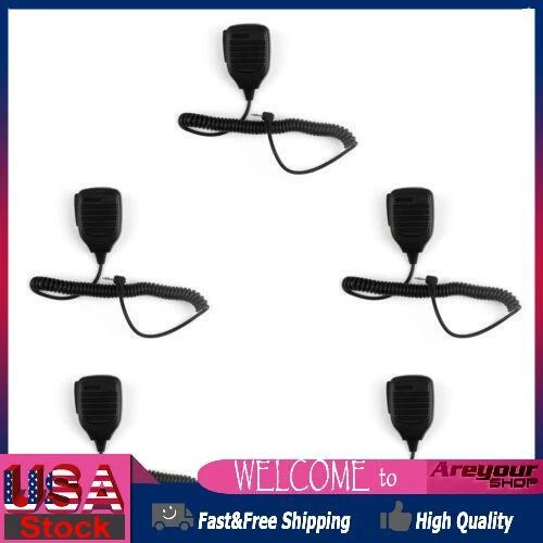 5Pcs T6200-21 1 Pin 2.5mm Handheld Speaker Mic For  RADIO T6500 FR50/60 O3