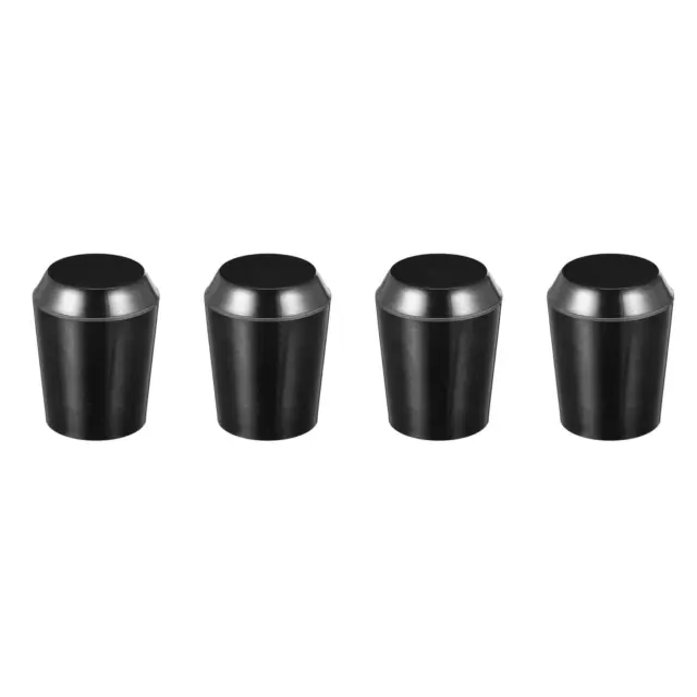 M10x32mm Female Threaded Hand Knobs Tapered Insert Handles for Mechanical, 4Pcs