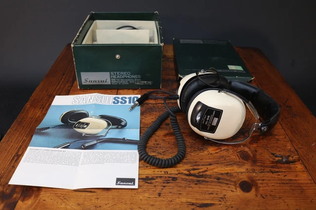 Vintage Sony Sports Wired Stereo Dynamic Headphones - Yellow - VGC (MDR