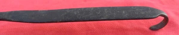 Antique 19th Hand Forged Wrought Iron Roasting Fork Fireplace F10 2