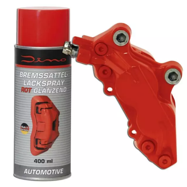 RAID HP Bremssattellack 6 teiliges 2 Komponenten Set 300° Dino Motor Lackspray