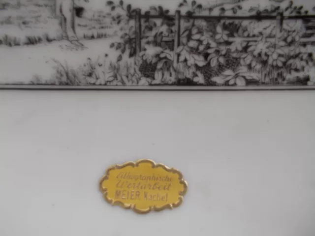 WANDTELLER ZIERTELLER &amp;INSEL Mainau im Bodensee mit Schloss&amp;quot; Bavaria ...