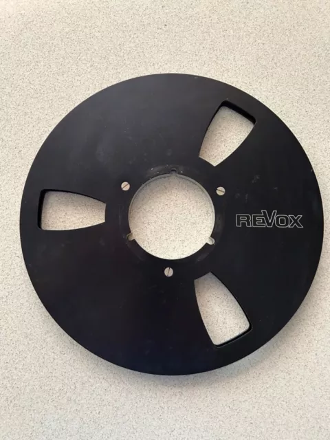 Revox 10" Blank Black Tape Reel