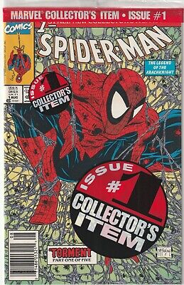Spider-Man # 1 UPC Newsstand Variant Cover NM Marvel 1990 Todd McFarlane [M2]