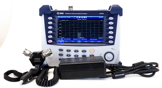 JDSU Viavi JD724C Site Master Rosmeter 5 MHz 4 GHz Cal Kit Anritsu S331E