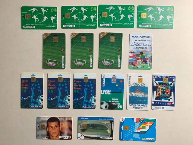 LOT De 12 Fèves Football - France 98 Coupe Du Monde - Collection - Neuves