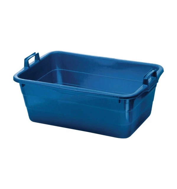 Lockweiler Wanne 800 x 535 x 300 mm, Inh. 85 l, PE blau