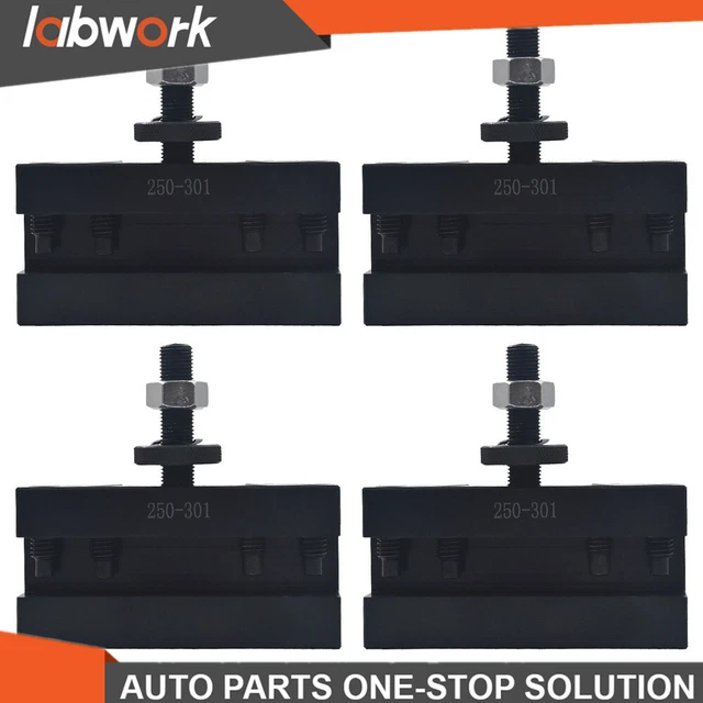 Labwork CXA #1 250-301 Turning Tool Holder Quick Change For 13-18" Lathe 4 Pcs