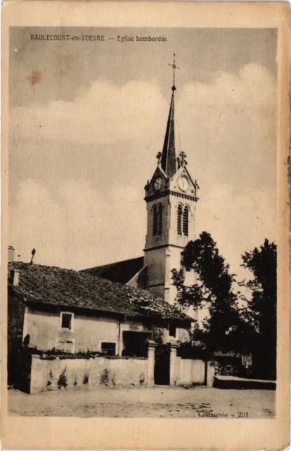 CPA Raulecourt-en-Voevre - Eglise bombardée (178552)