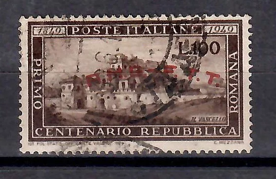 TRIESTE A 1949 Republica Romana USATO (148)