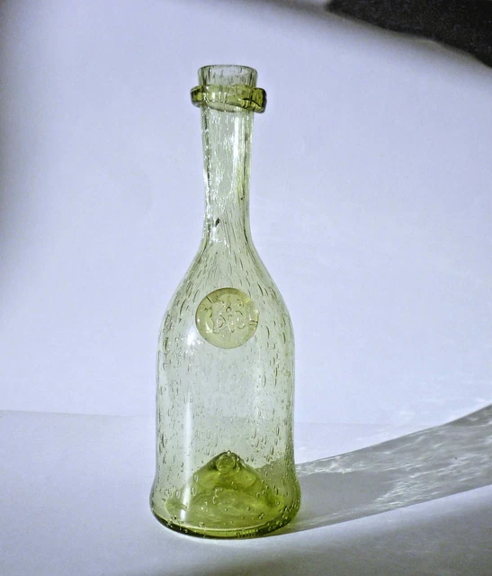 Carafe en verre bulle verrerie de Biot