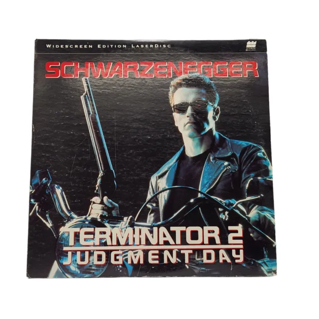Terminator 2 Judgement Day Arnold Schwarzenegger Wide Screen Edition Laser Disc