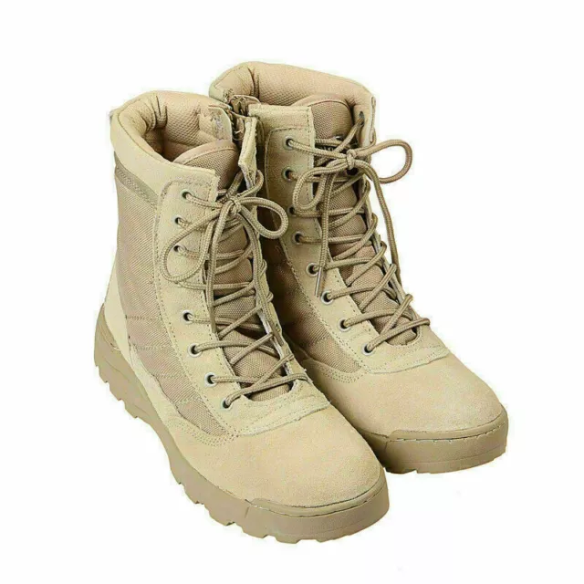 Herren Kampfschuhe Military Tactical Desert Ankle Boots Booties Stiefel Combat