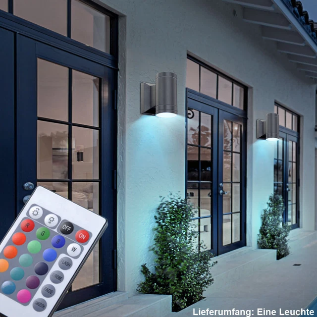 Faro LED Esterno RGB 60W Impermeabile IP66 - Controllo APP E