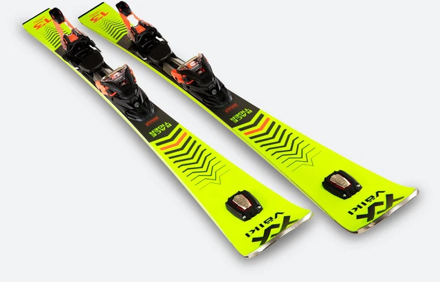 Völkl Racetiger SL 21/22 Performance Race Slalom Carver Alpin Skiset NEU gelb