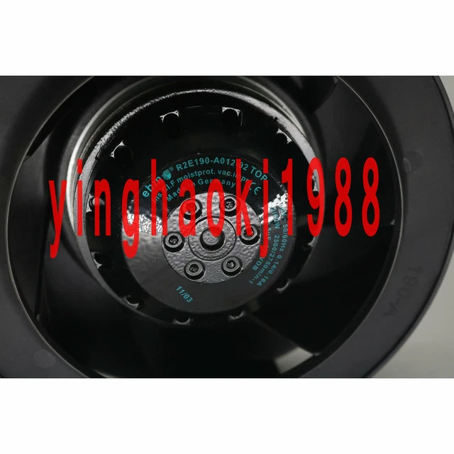 Ventilateur Centrifuge 230V - Modèle R2E220-AA40-A8 - Neuf Dans Son Emballage
