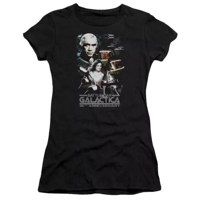 Battlestar Galactica 35th Anniversary Collage - Juniors T-Shirt 2