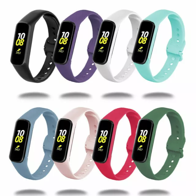 For Samsung Galaxy Fit-e R375 Silicone Rubber Strap Band Watch Replacement Clasp