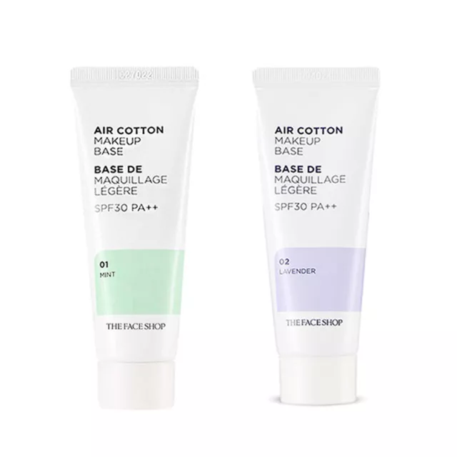 [THE FACE SHOP] Air Cotton Makeup Base 35g SPF30 PA++ / Korean Cosmetics