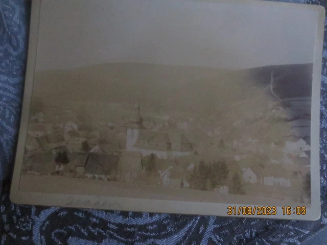 Foto gabinetto, Daaden, di H. Braun a Neunkirchen, 18 x 13