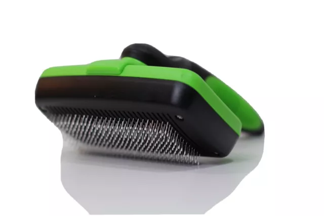 Self Cleaning Dog Cat Slicker Brush Grooming Brush Comb Shedding Tool Hair Fur