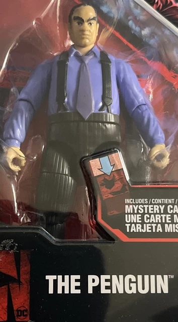 ✅  Spin Master THE PENGUIN action figure WITH Mystery Card From The Batman Movie 2
